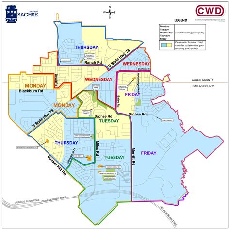 sachse zoning map